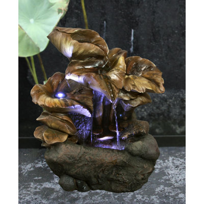 Indoor Cascade Fountain with Lights