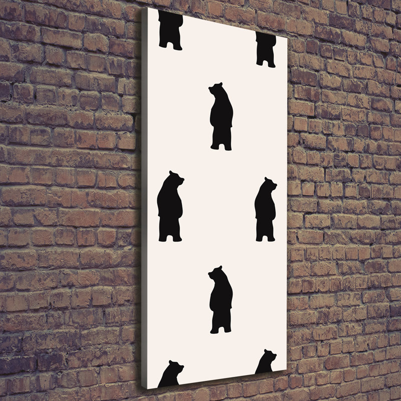 Bears - Wrapped Canvas Print