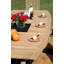 Quinlan Outdoor 9 - Piece Teak Dining Set with Cushions