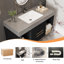 Meuble-lavabo flottant contemporain