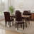 Modern Upholstered Nailhead Dining Chairs (Set of 10)-1282815091