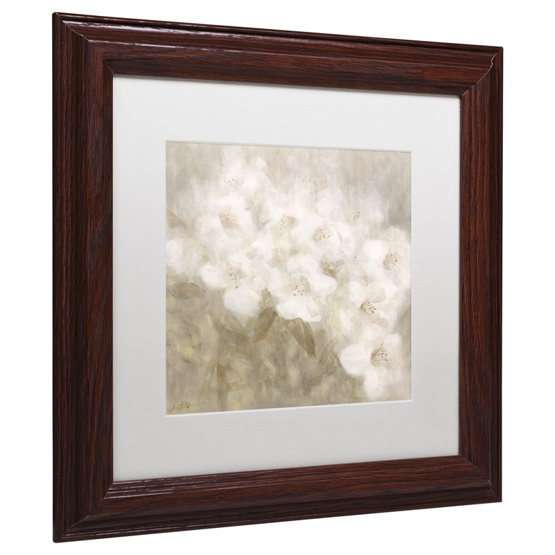 Fleurs sauvages II par Li Bo - reproduction d'art sur toile, H 16 po x l 16 po x P 0,75 po, Noir