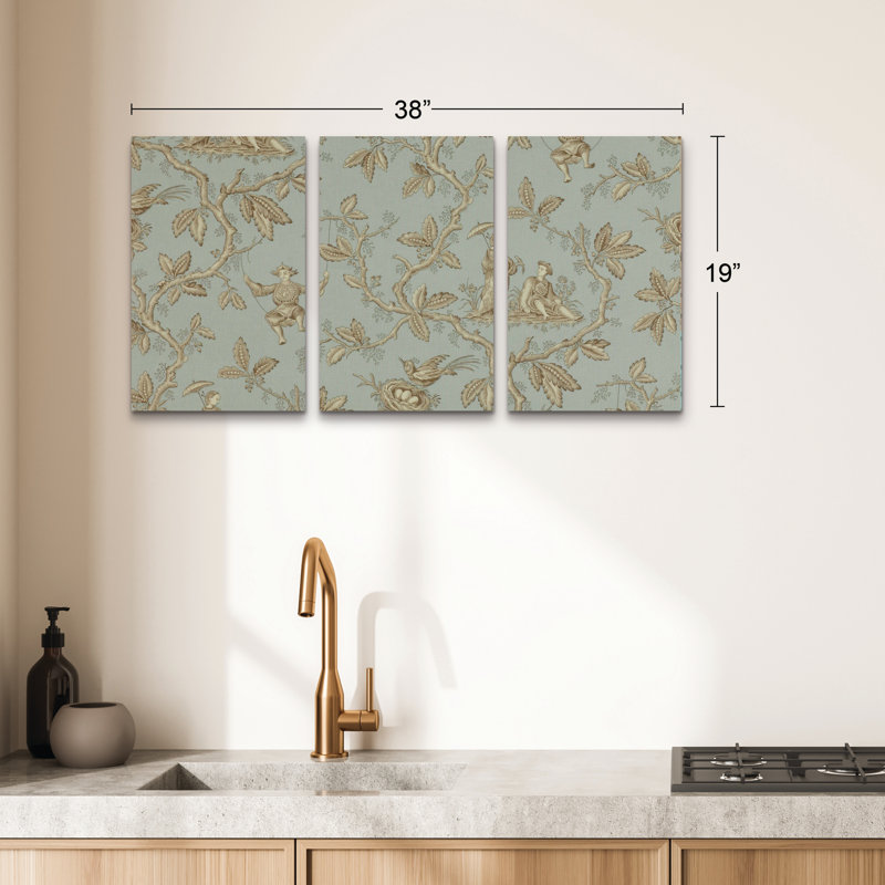 Ensemble de 3 panneaux d'art mural - Marcus Jules 