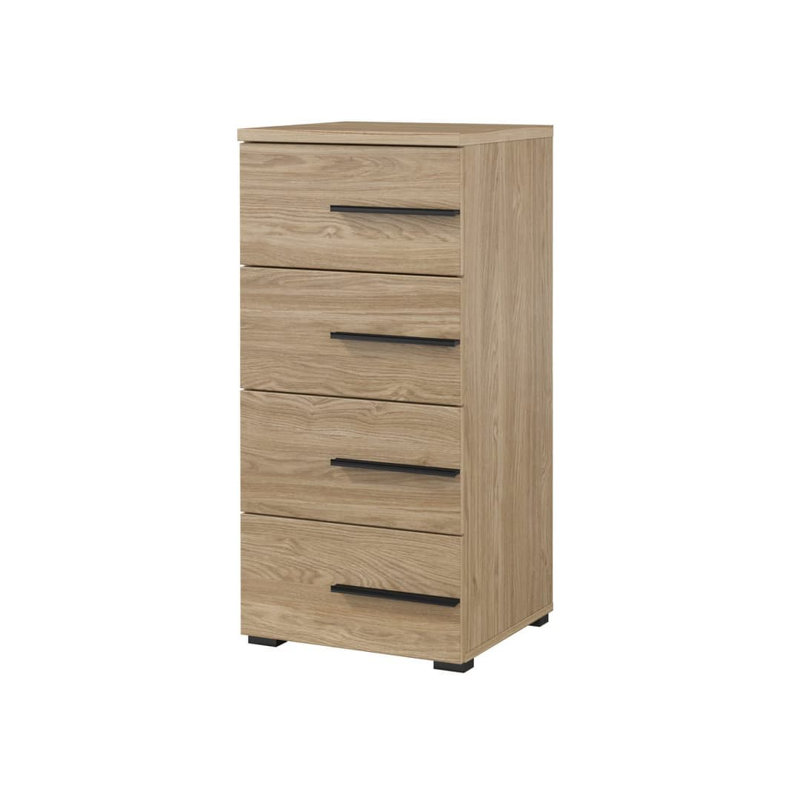 Shontina 45cm W Chest of Drawers, Oiled Oak
