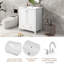 Ensemble de meuble-lavabo simple 30 po Merelyn-291443929