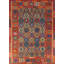 All-Over Wool Kilim Oriental Area Rug 8x12