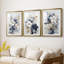 FLORAL Series CECXI - Impression sur mesure encadrée de qualité supérieure - 3 pièces-2054917749-2054917748