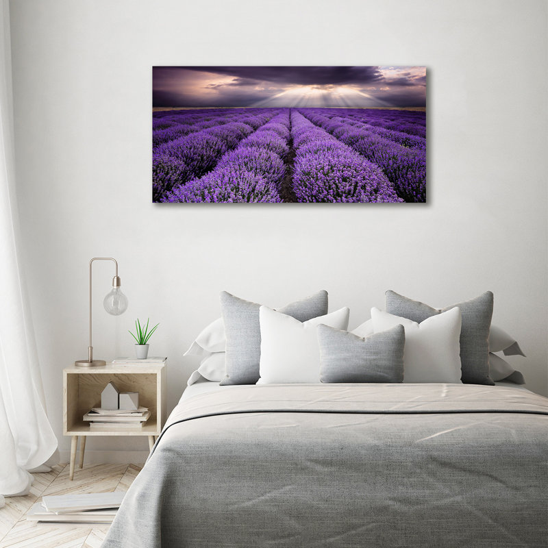 Lavender Field - Wrapped Canvas Print