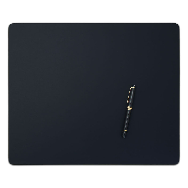 Coussin de bureau en similicuir conference Fanchone, Bleu marine