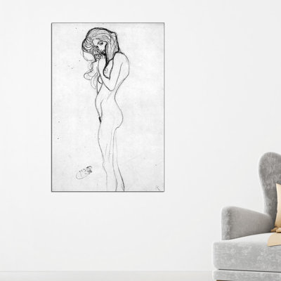 Gustav Klimt - Single Picture Frame Print on Wood
