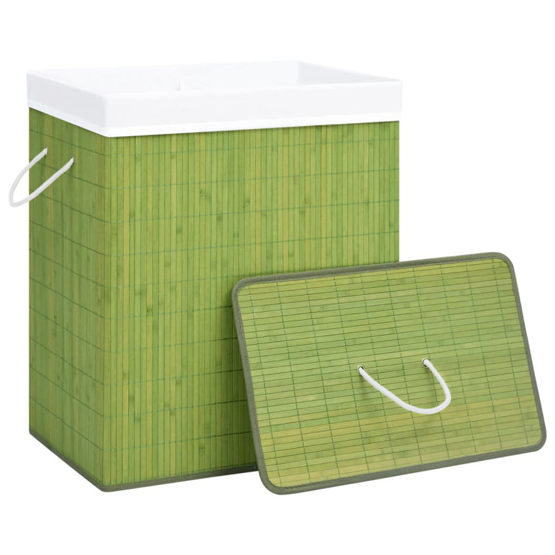 Fabric Laundry Hamper with Handles, Medium (62.5 cm x 52 cm x 32 cm)