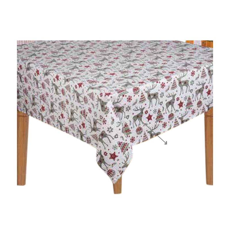 Table Cloth Reindeer, 52" W x 72" L