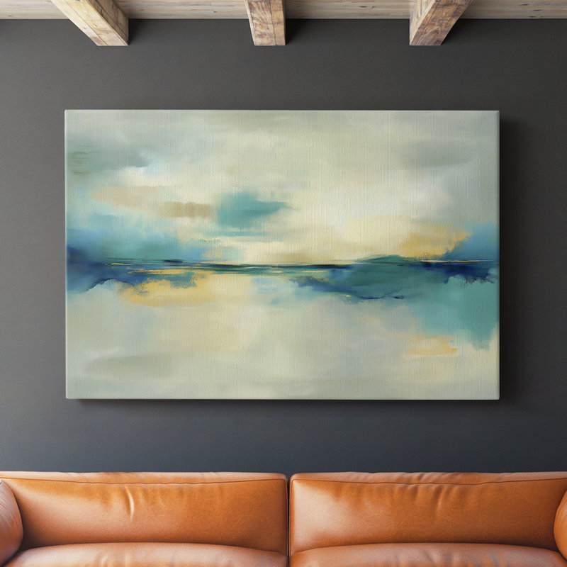 Série de paysages abstraits XCIX, H 40 po x l 60 po