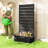 Trellis Planter For Climbing Plants, Raised Garden Bed With Trellis, Planter Box For Outdoor, 28.25" X 15" X 59", Black-398877795-398877797
