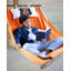 Hamac de la mascotte Smokey des Tennessee Volunteers, orange et blanc