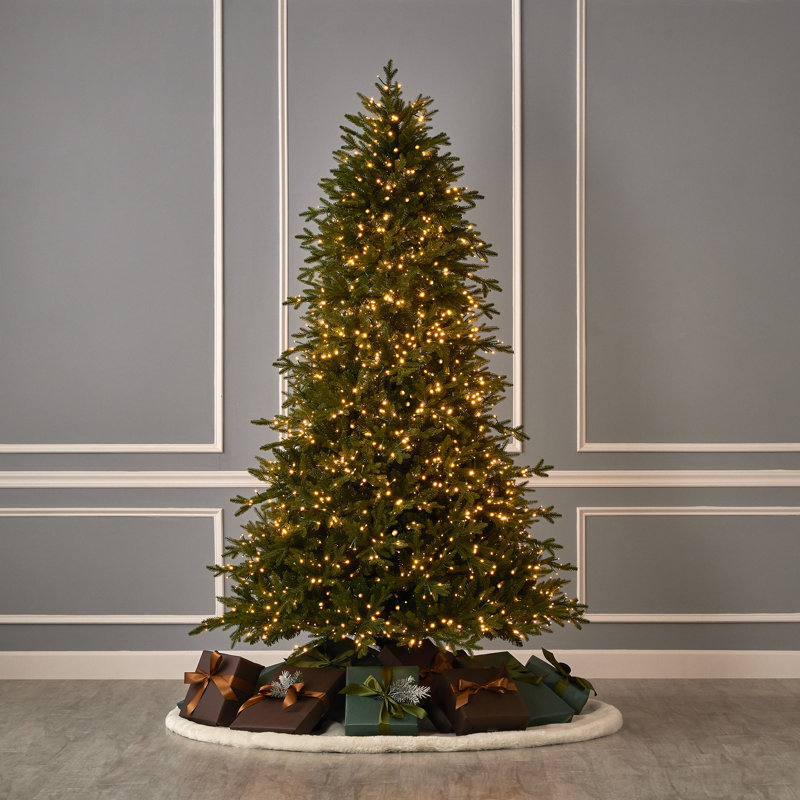 Dandan Lighted Artificial Christmas Tree - Includes a Tree Storage Bag and Remote Control, 7'5"