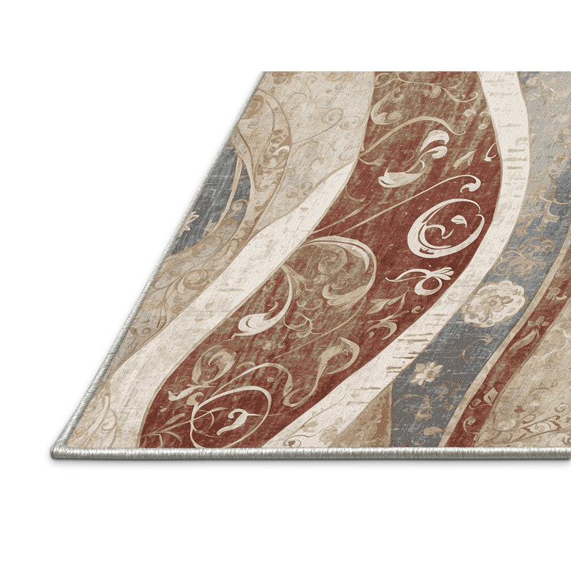 Terra Bloom Rug, Rectangle 8' x 10'