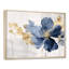Hibiscus bleu et blanc, fleurs d'harmonie tropicale I - art mural floral-74751214-74751220