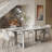 Modern Luxury Rectangular Rock Slab Dining Table