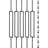 44" x 3.2" x 0.5" Deck Baluster Set