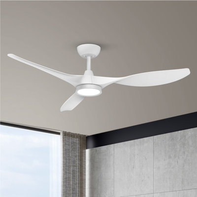 Ventilateur de plafond à DEL 52 po avec télécommande Ulanda