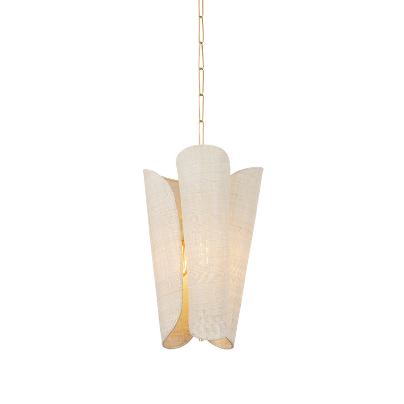 SPRINGHILL PENDANT, 21.5" H x 14.25" W x 14.25" D