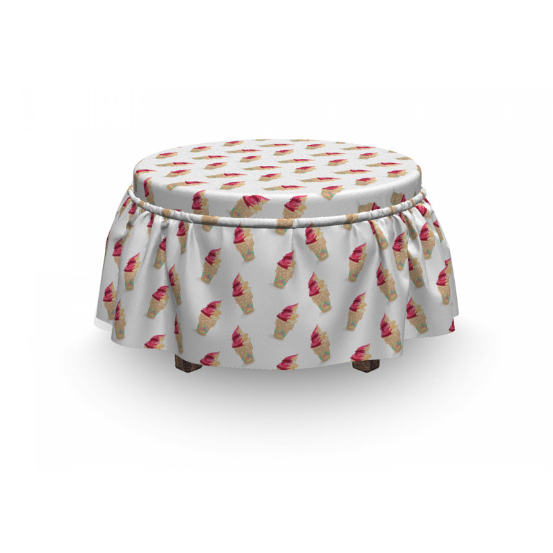 Housse pour repose-pieds à dessert tasty summer