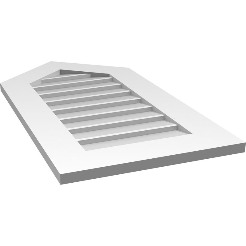Ventilateur à pignon en uréthane non-fonctionnel Signature, H 34 po x l 18 po x P 1 po