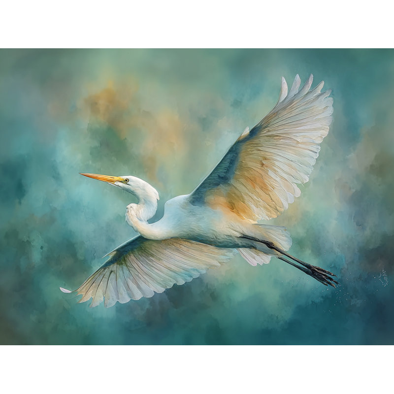 Soaring Serenity Wrapped Canvas Wall Art