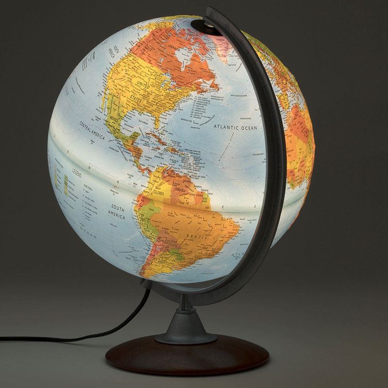Plastic / Acrylic Tabletop Globe