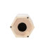 13" X 16.75" Glazed Ceramic Drum Stool - Indoor/Outdoor Side Table - Accent Garden Stool