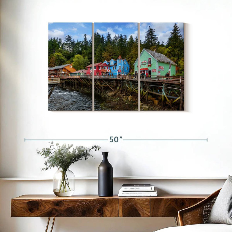 Nicci Downtown Ketchikan Alaska, 24" H x 38" W