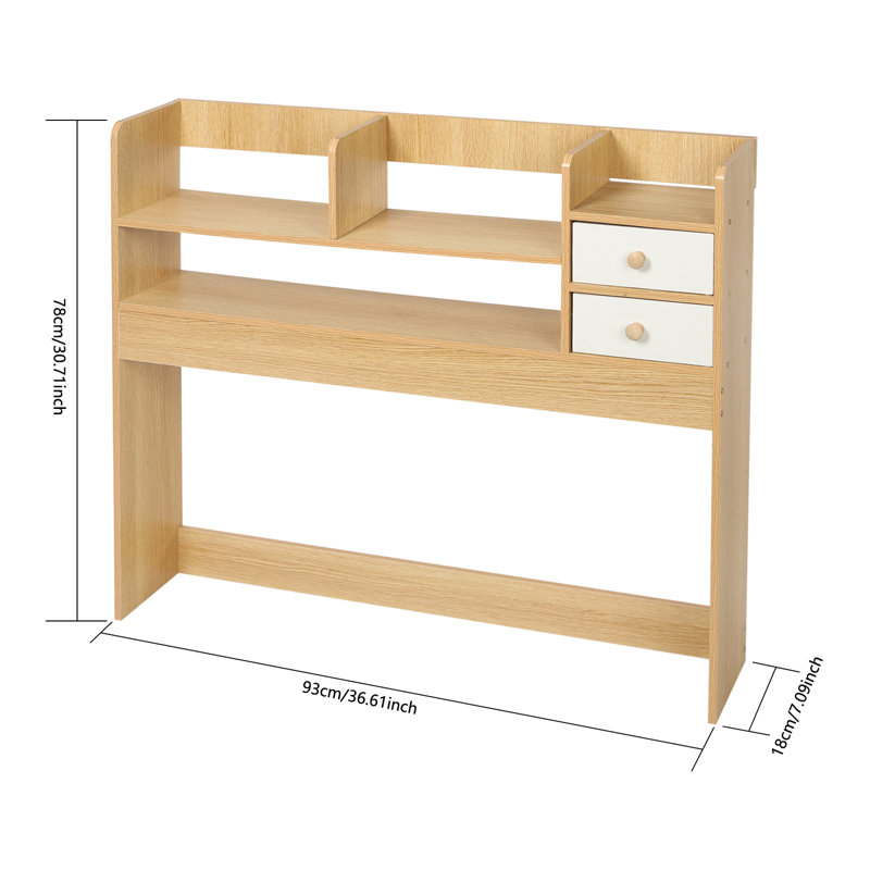 3-Tier  Wooden Desktop Display Organizer Rack