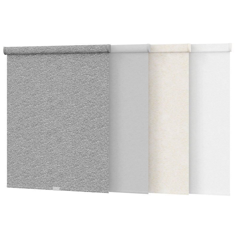 Rideaux occultant 100% sans cordon pour fenêtres d'intérieur, tailles personnalisées pour un ajustement parfait, Sand