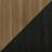 Set of 2 72" Tall Modern Wood 6-Tier Bookshelf, Ebony-120112845
