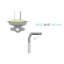 Stainless Steel Bathroom Shelves