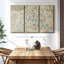 «Monuments of Paris Map Blue» sur toile-1672101169