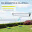 4m Portable Badminton Net Set with Freestanding Base, Easy Setup