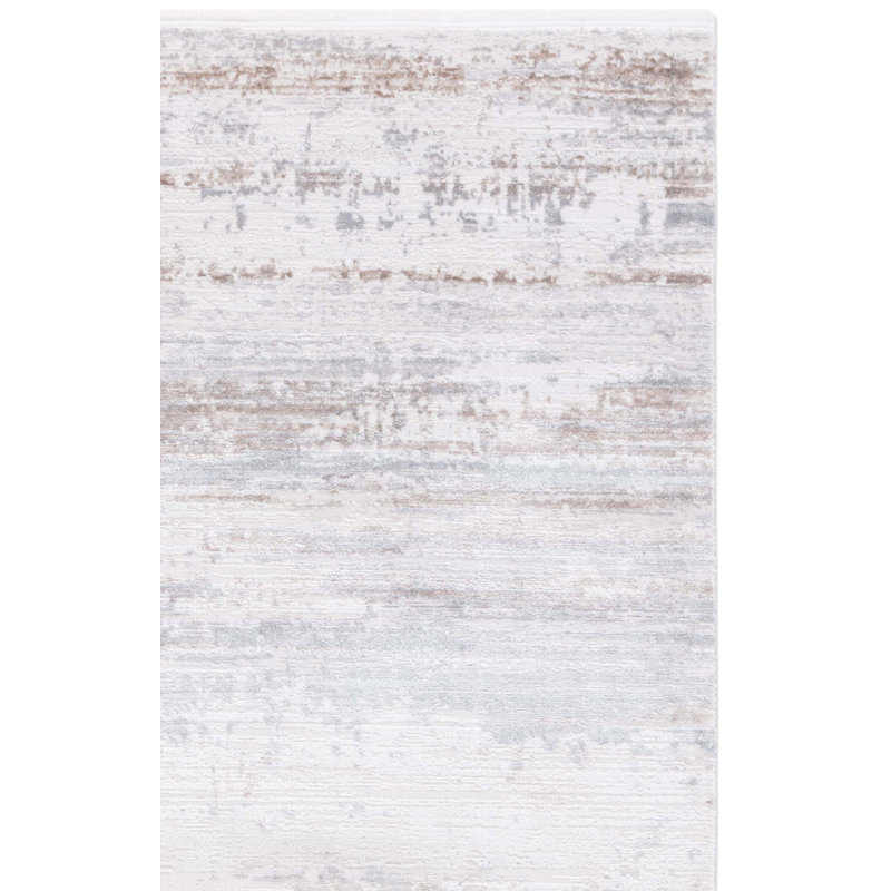Aneyda Performance Abstract Rug, Runner 2'2" x 8'