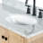 Flynt 43'' Single Bathroom Vanity with Carrara Marble Top-107365030