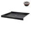 Base de douche en acrylique noir brillant avec drain central 48 "x 36" Streamline NT-2242-48BL-CR Stream, drain inclus