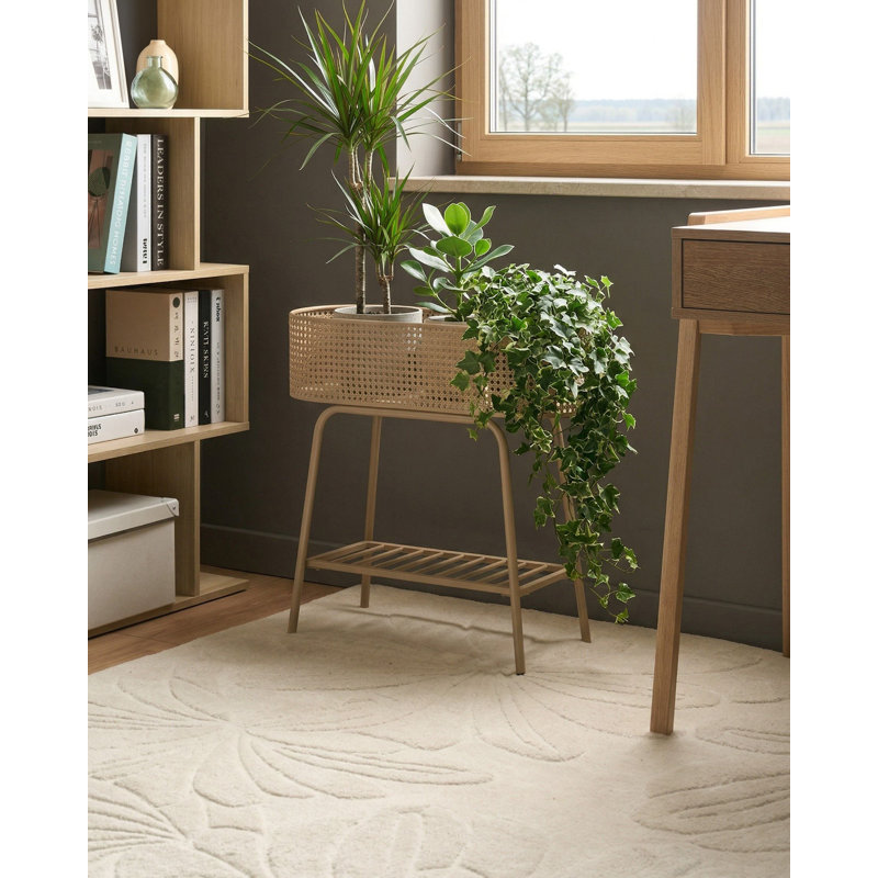Plant Stand, Beige