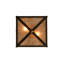 Rustic Lodge 2 - Light Semi Flush Mount
