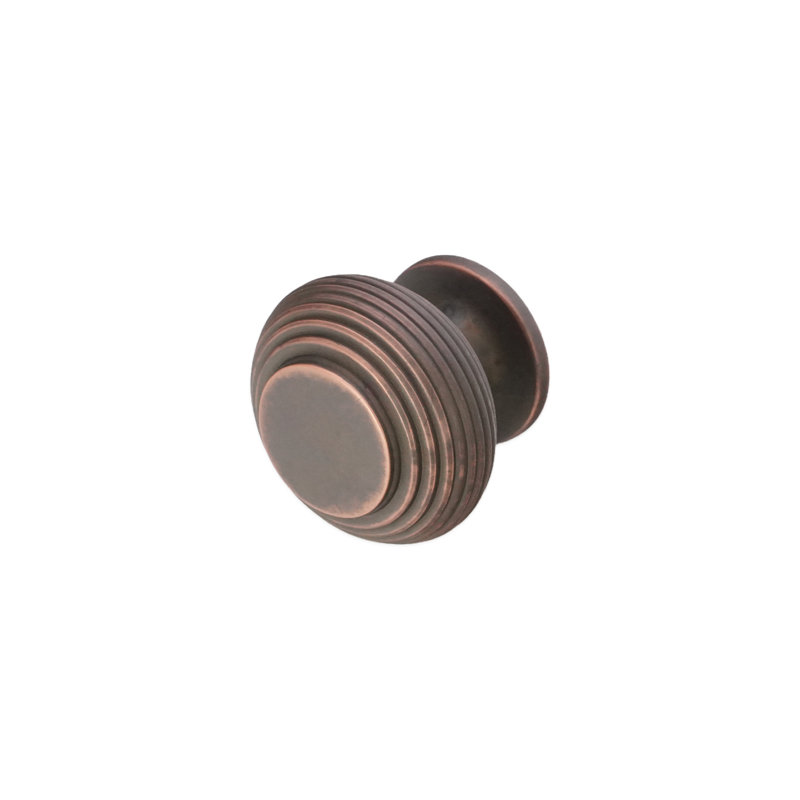 Beehive Large 40mm Cupboard Knob, Aged Bronze