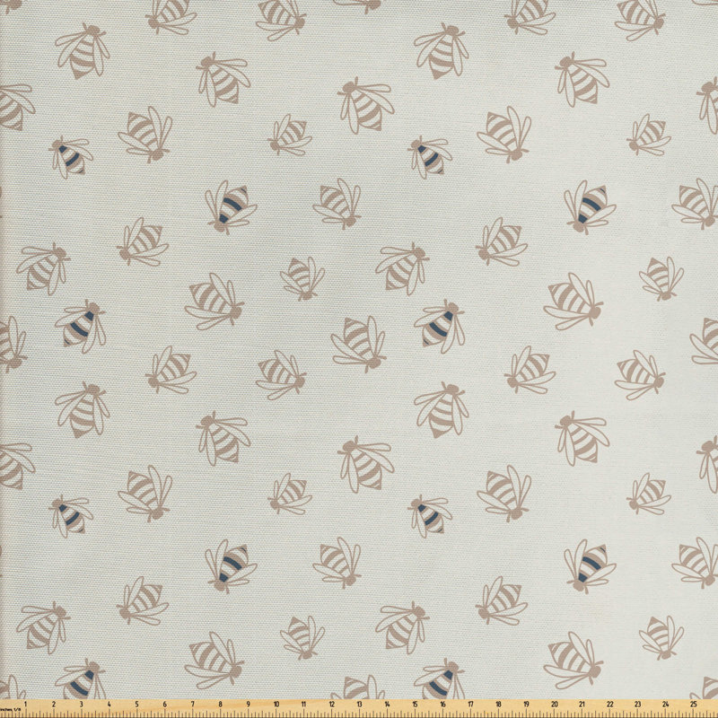 Tissu abeilles, l 58 po x L 180 po