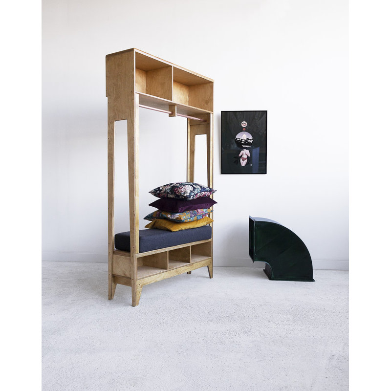 Powell Manufactured Wood Wardrobe