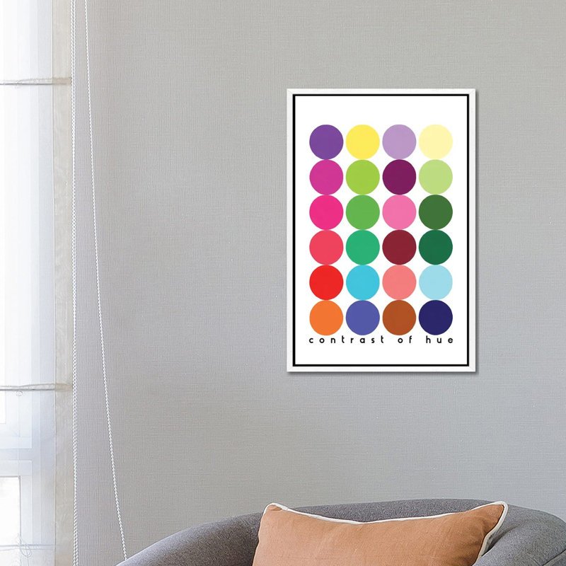 Contrast Of Hue by Blursbyai - Gallery-Wrapped Canvas Giclée on Canvas, 66.04 cm H x 45.72 cm W, White Floater Frame