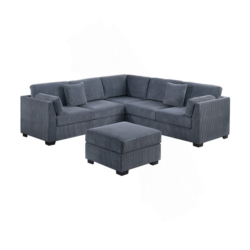 Ensemble de canapé modulaire 4 pièces L-Sectional RAF / LAF