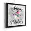 Bonhomme de neige joyeuses fêtes - ensemble de 2 reproductions d'art textuel-1456444112-1456444113-1456444142