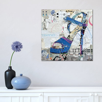 Steppin Out 1 Piece Wrapped Canvas Painting